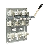 Разъединитель-предохранитель РПБ-1 100А правый привод без ППН Basic | код  rpb-r-100 | EKF